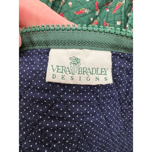 Rare Vera Bradley Vintage Golf Print Extra Large Duffel Bag Made in USA - Picture 4 of 11